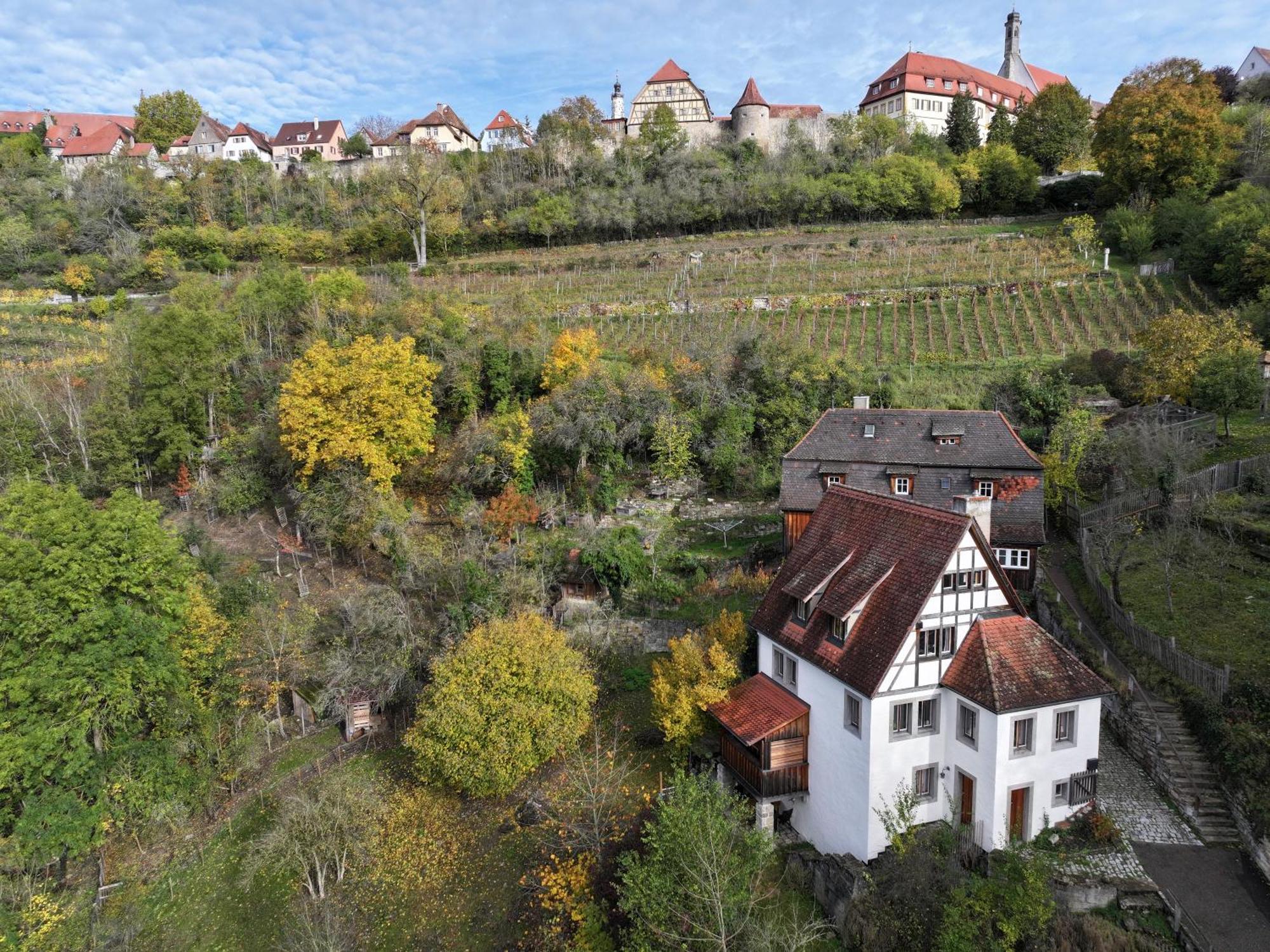 Ferienhaus Kobolzeller Schloesschen A.D.Weinsteige Rothenburg ob der Tauber Extérieur photo